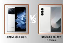 小米Mix Fold 4vs三星Galaxy Z Fold 6：哪个可折叠设备更好？